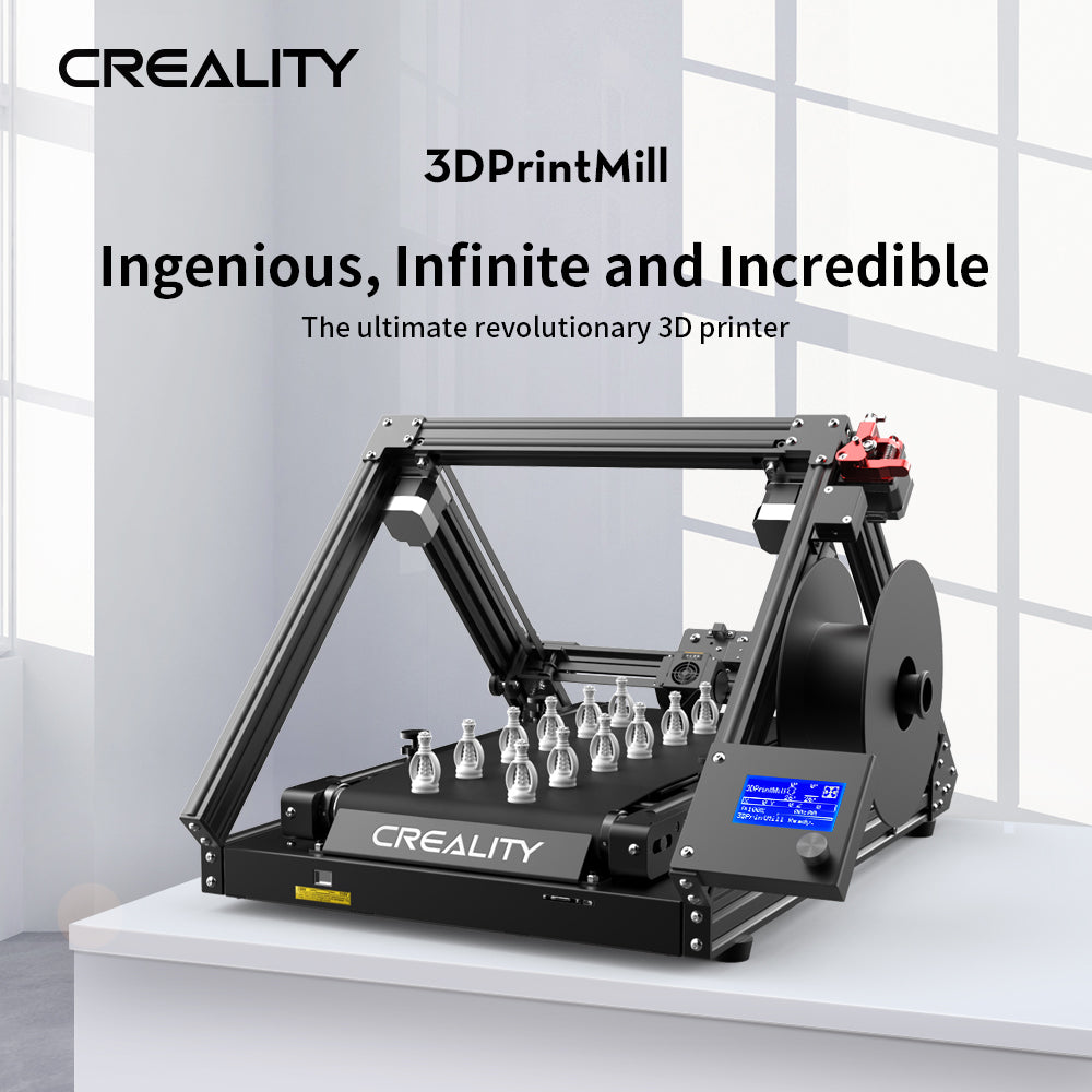 Creality 3DPrintMill Belt 3D Printer (CR-30), Infinite-Z-axis
