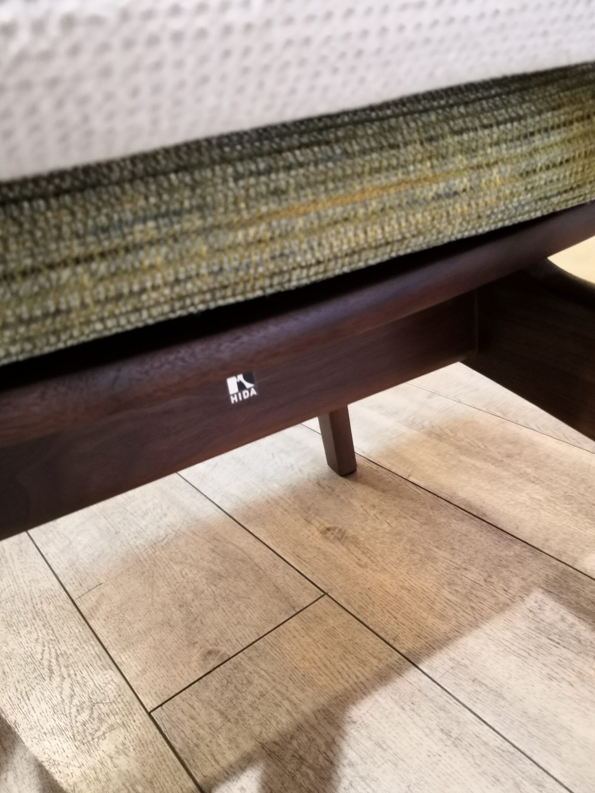 中古品】HIDA 飛騨産業 キツツキ キツツキマーク 森のことば 半円形