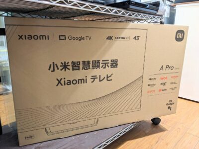 未使用品 Xiaomi シャオミ 43v型 チューナーレステレビ A Pro 43 4K