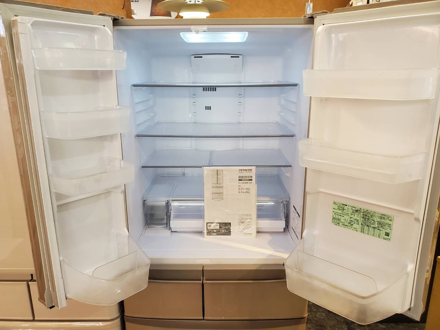 ☆HITACHI 日立 475L 6ドア冷蔵庫 2020年製 フレンチドア ソフト