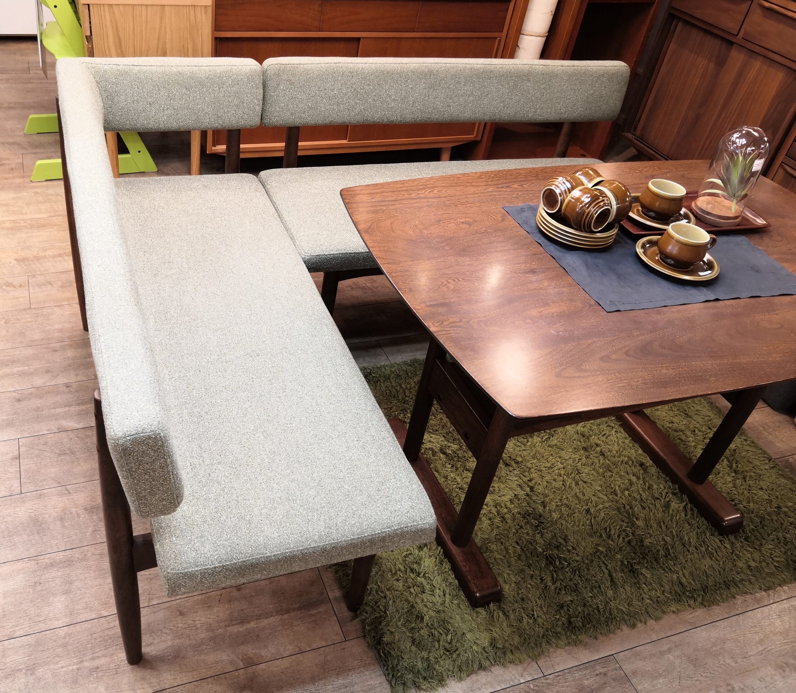 中古】unico ウニコ リビングダイニング3点セット 買取しました