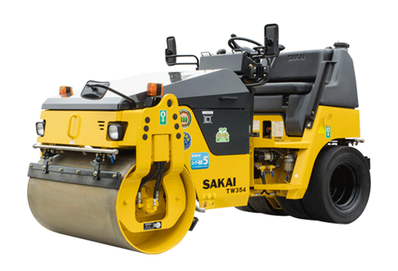 TW354/504 | 舗装用振動ローラ | 製品情報 | 酒井重工業株式会社