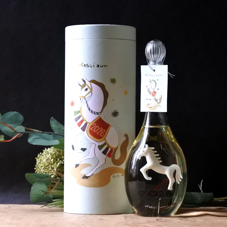 満寿泉 干支ボトル 2026 午年 純米大吟醸 520ml さかや栗原｜商品詳細