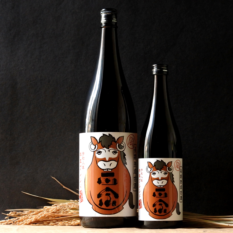 達磨正宗 干支ラベル 午年限定ブレンド 1.8L さかや栗原｜商品詳細