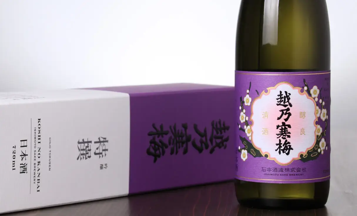 越乃寒梅 吟醸酒 特撰 720ml | 越乃寒梅（石本酒造） | 酒専門店鍵や