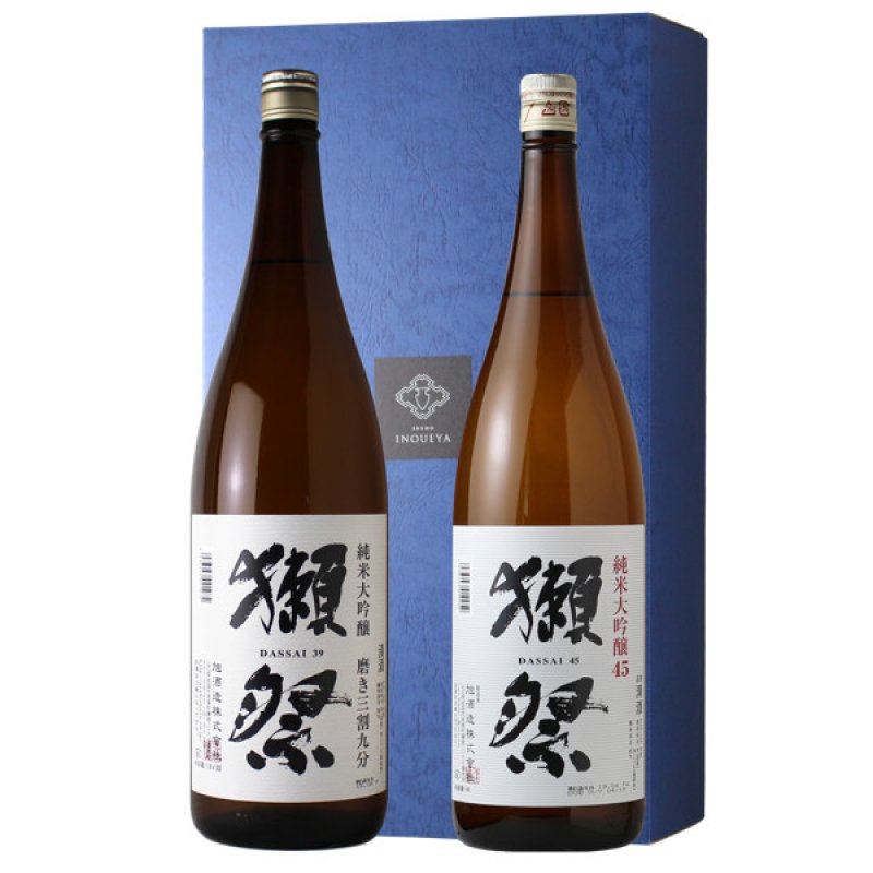獺祭セット 1800ml×2本（日本酒 獺祭45 獺祭39） - 酒舗 井上屋