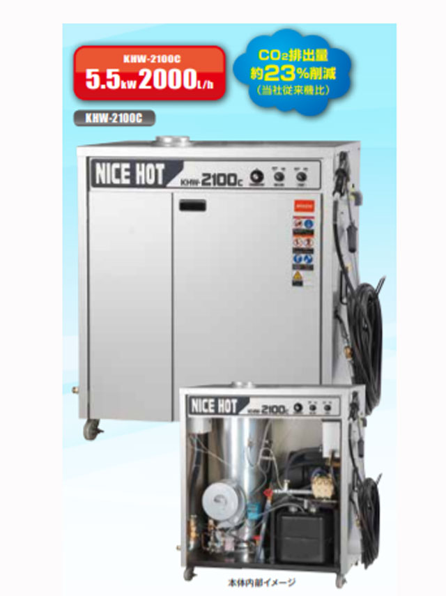 BANZAI 温水高圧洗車機 ベーシックタイプ NICE HOT ナイスホット KHW