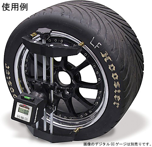 Intercomp】デジタルキャンバーキャスターゲージ 【STW】seiyu