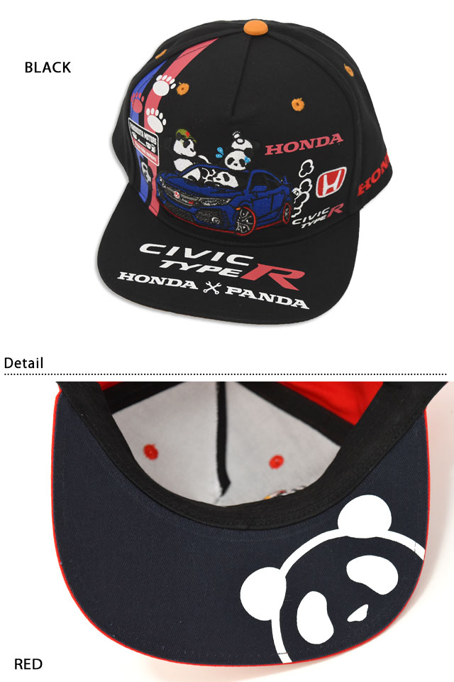 HONDA×PANDIESTA CIVIC TYPE R FK-8 キャップ PANDIESTA JAPAN 595507