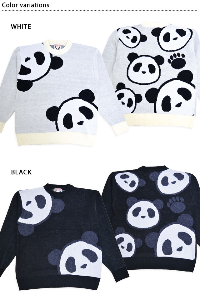 モールジャガードパンダセーター PANDIESTA JAPAN 564212 パンディ