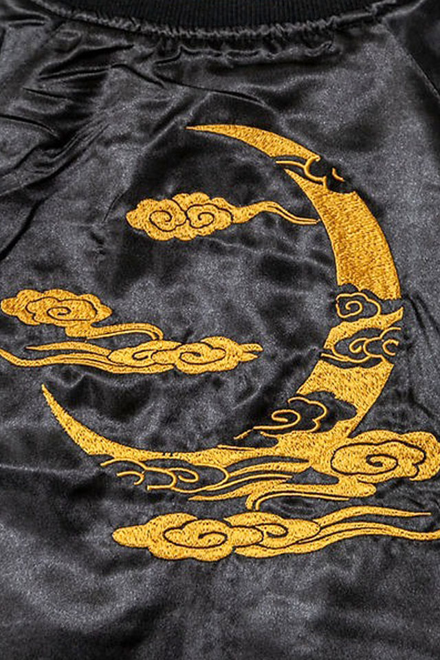 侍兄弟総刺繍リバーシブルスカジャン 参丸一 SM-30621 サンマルイチ