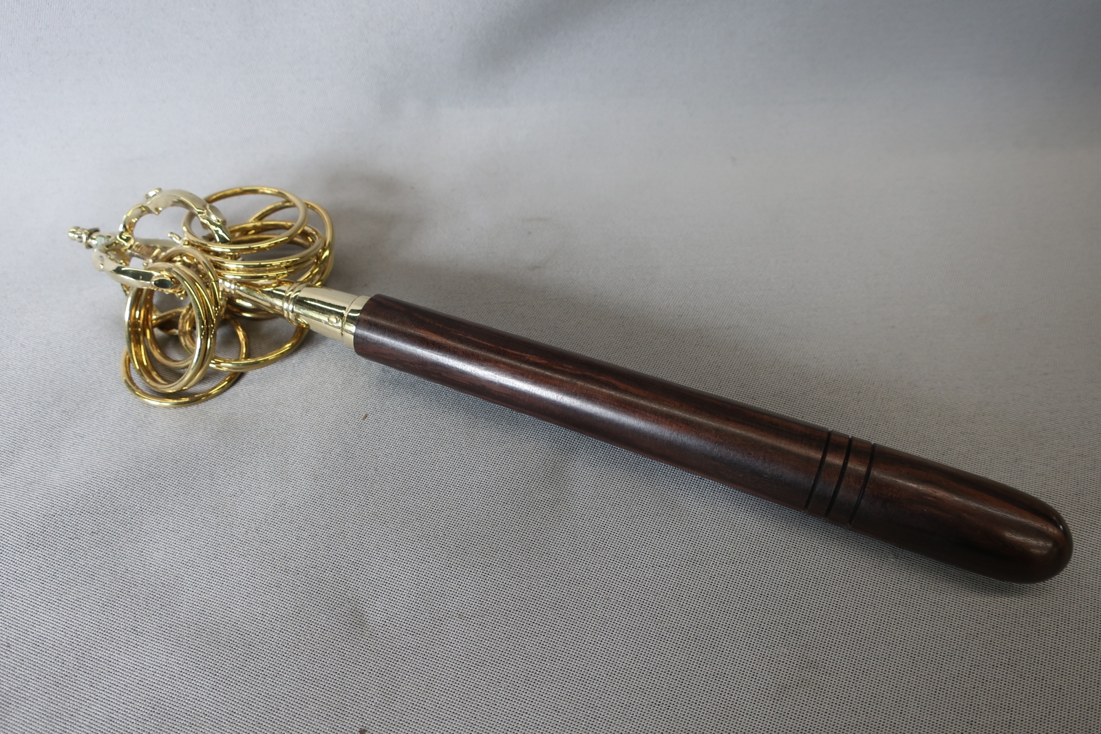 錫杖12釻 黒檀柄「アウトレット品」 | 株式会社作島