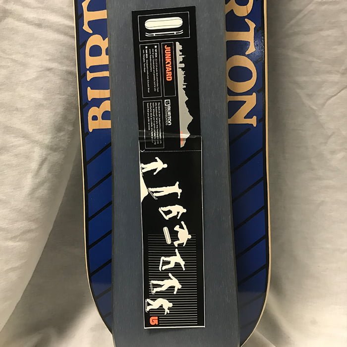 BURTON JUNKYARD SNOWSKATE- BLUE NEW IN BOX – Salty Peaks Snowboard