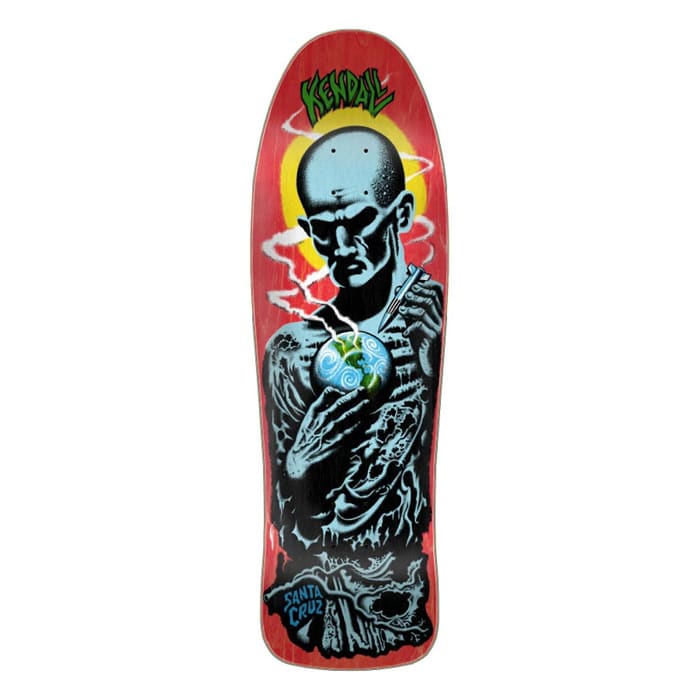 SANTA CRUZ KENDALL ATOMIC MAN REISSUE SKATEBOARD DECK – Salty