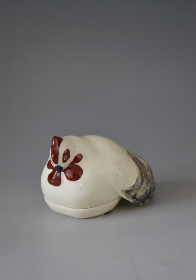 Anntique Sam's Collection 干支香合 「鳥」 丹山 小峠葛芳