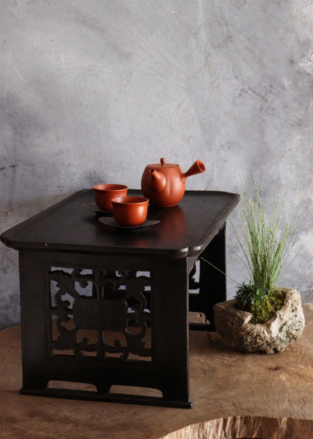 Antique Sam's Collection 花紋李朝膳 海州盤 ソバン ヘジュバン