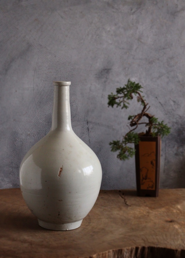 白磁徳利 古伊万里徳利 白磁 花瓶 酒器 白磁器 Antique Sam's Collection