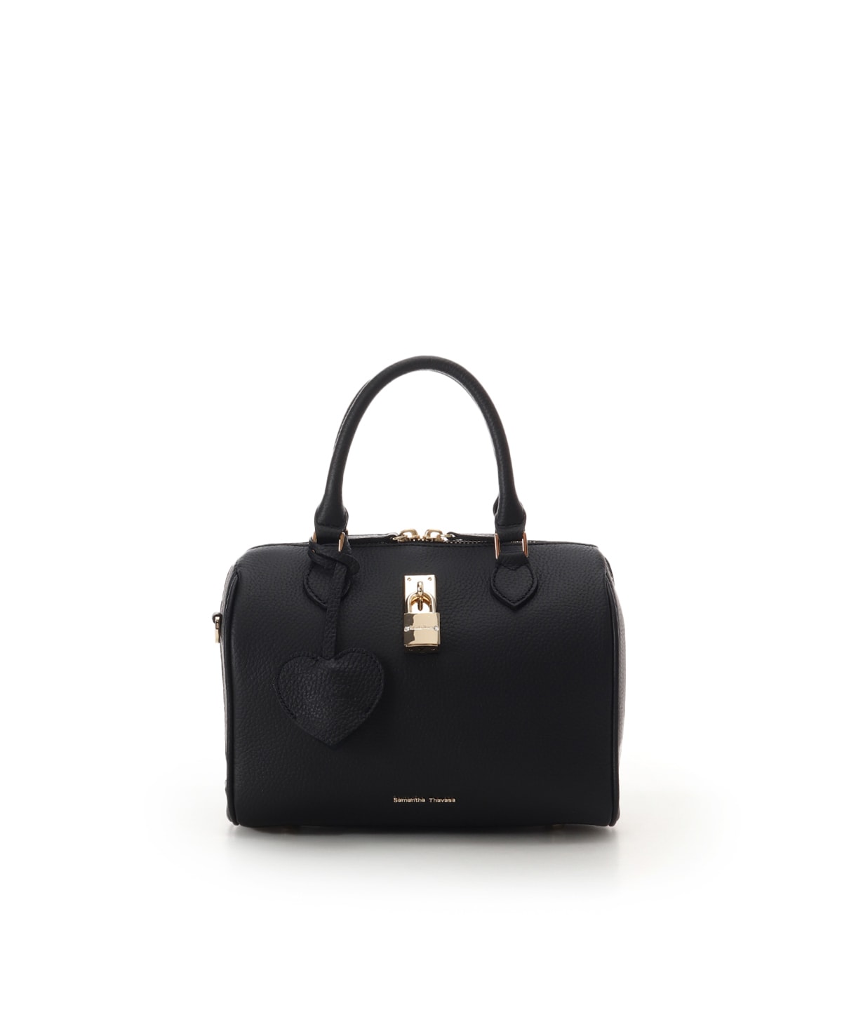 サマンサ レディ パドロック ボストンバッグ(FREE ブラック): Samantha