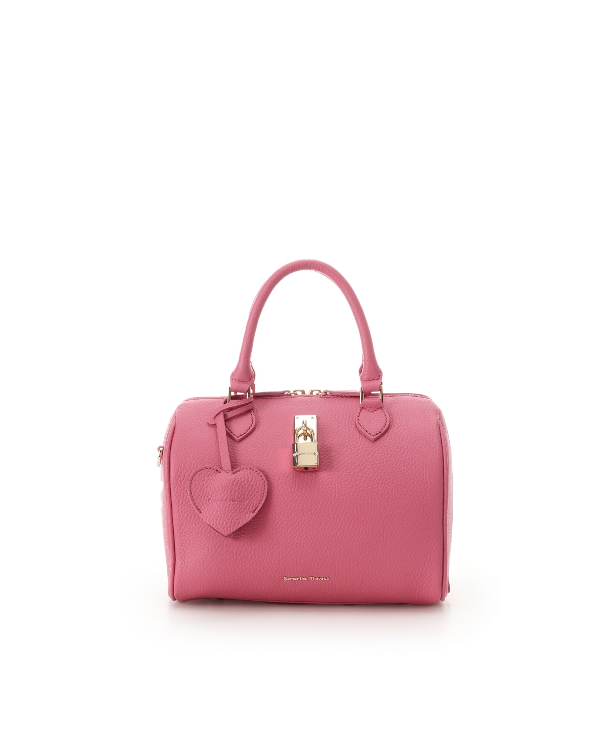 サマンサ レディ パドロック ボストンバッグ(FREE ブラック): Samantha