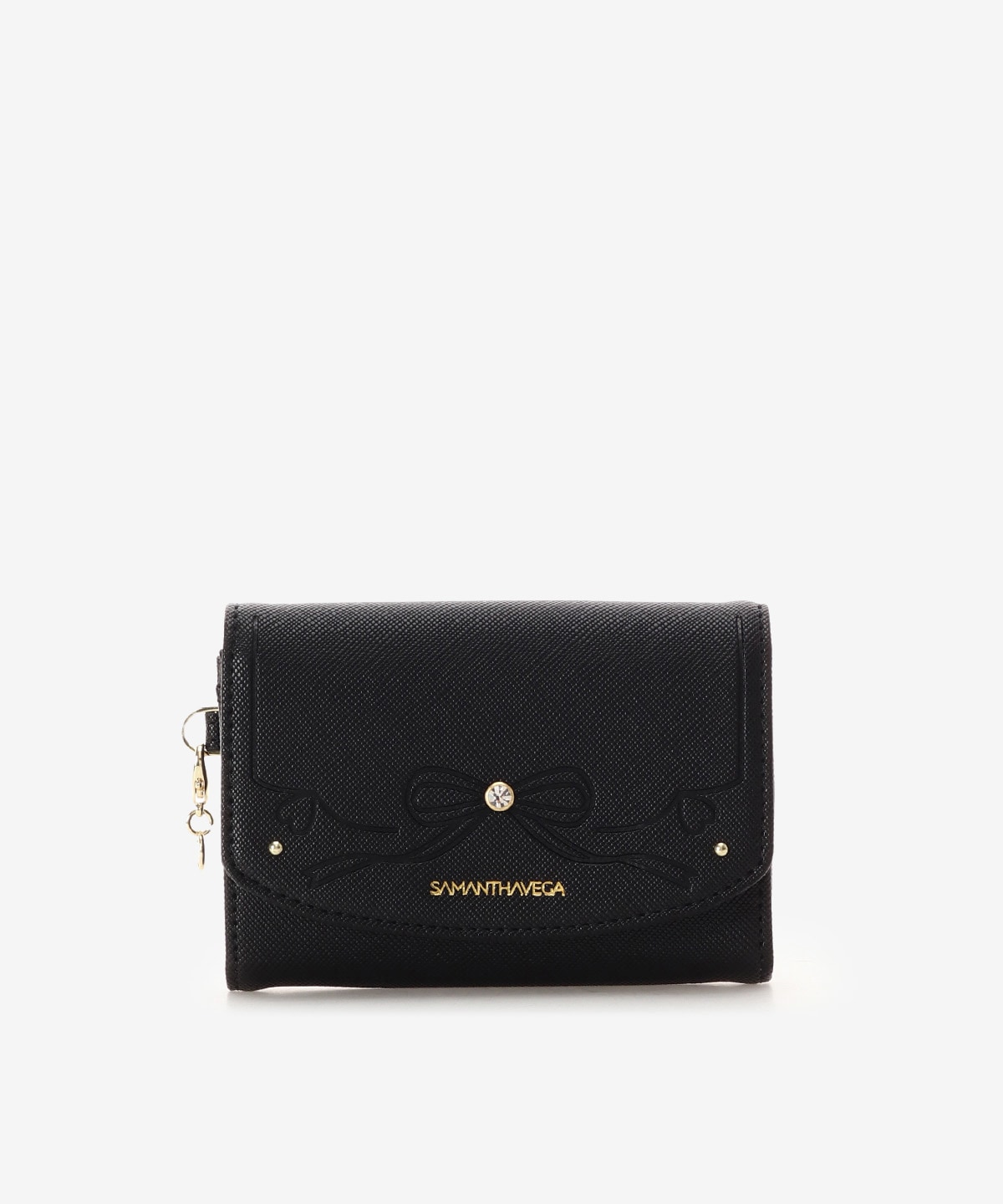 エンボスリボンカードケース(FREE ブラック): SAMANTHAVEGAサマンサ