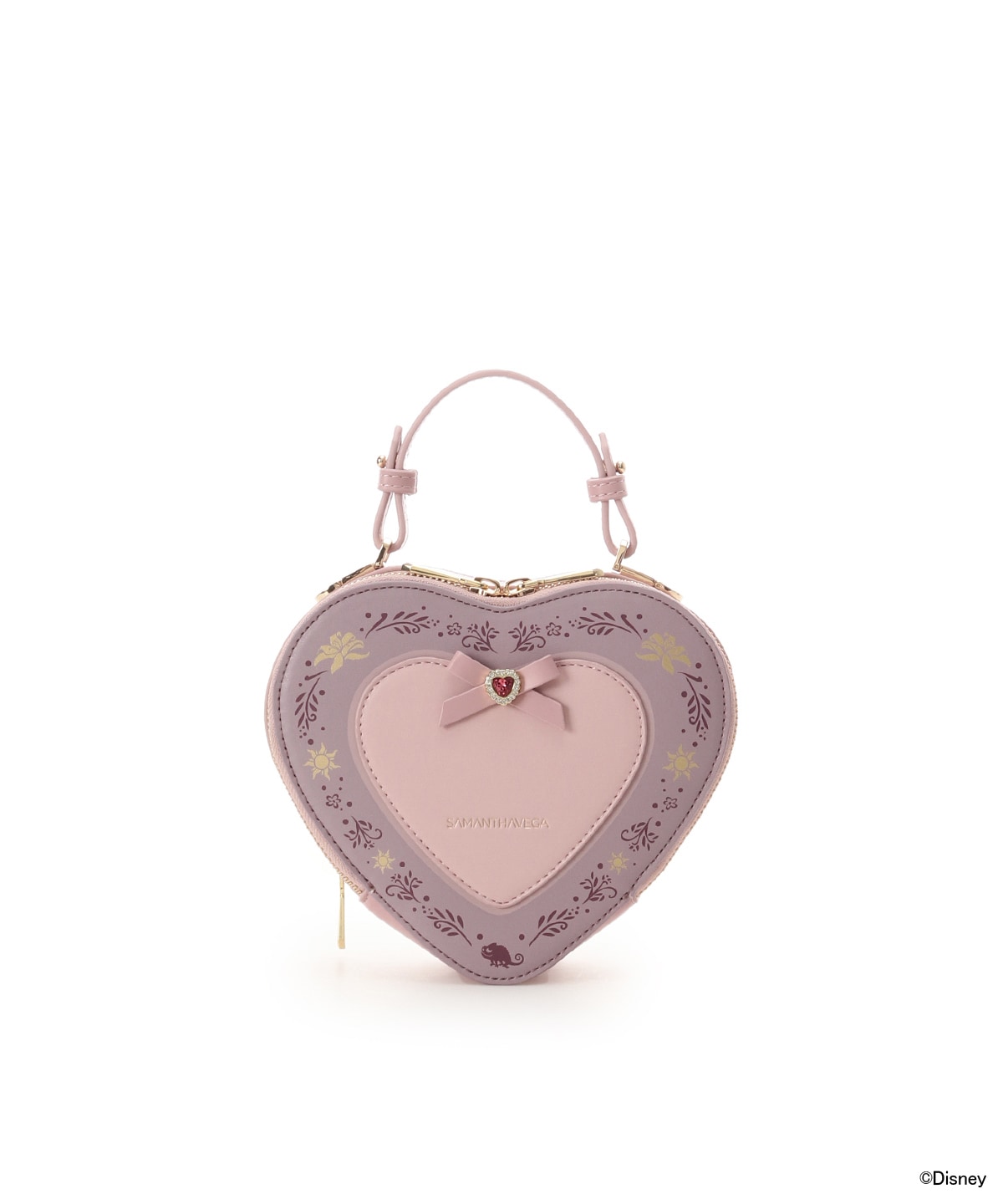 ラプンツェル」コレクションハート型ショルダーバッグ(FREE ピンク