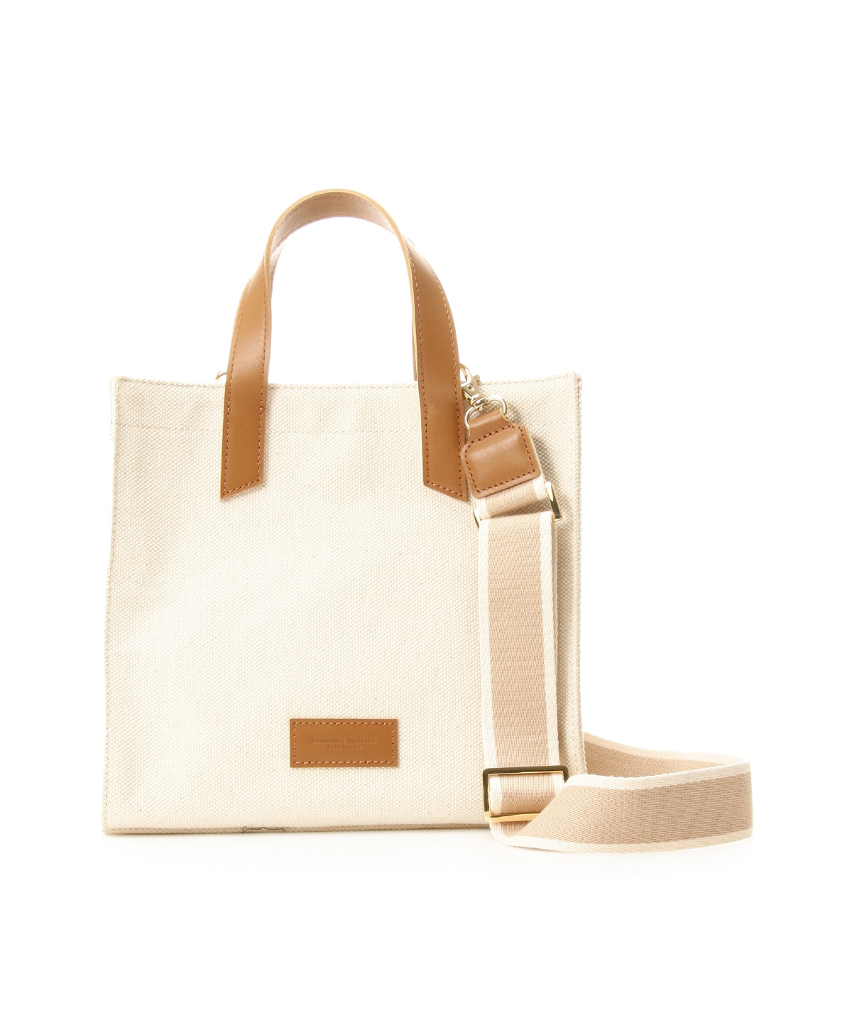 メッセージキャンバスバッグ(FREE オフホワイト): Samantha Thavasa