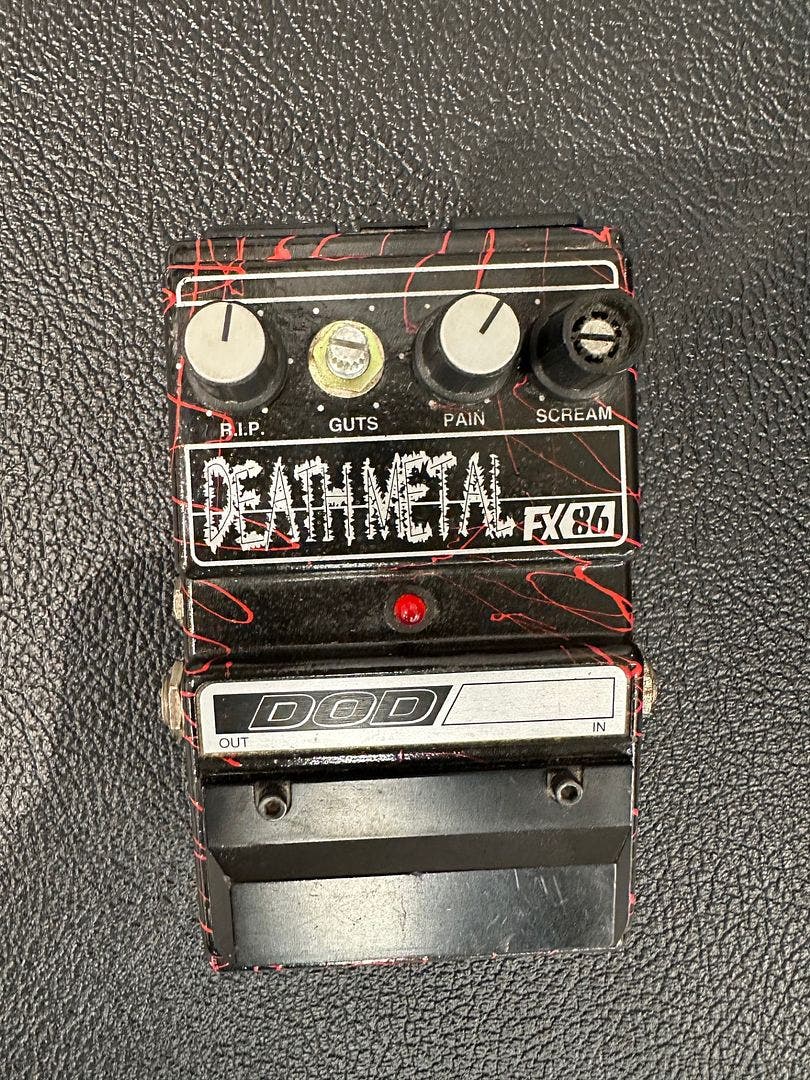 DOD Death Metal FX86 Distortion Guitar Effects Pedal