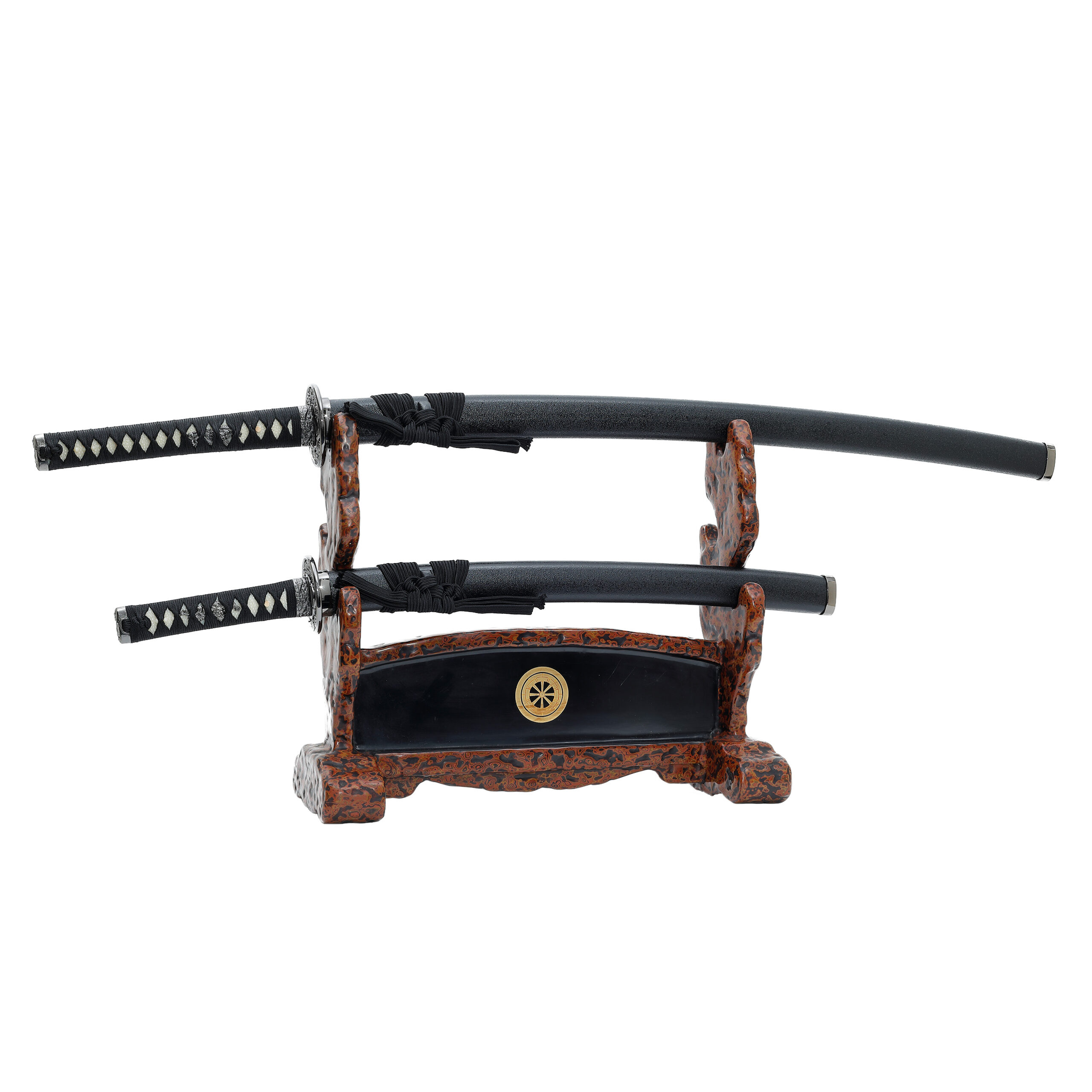 Antique Sword Stand Horizontal (Kakedai-45) | Samurai Museum Shop