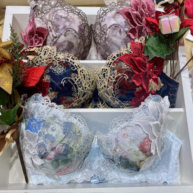 店舗限定！ワコール サルート19Gブラジャー Tバック ソングセットF65-M