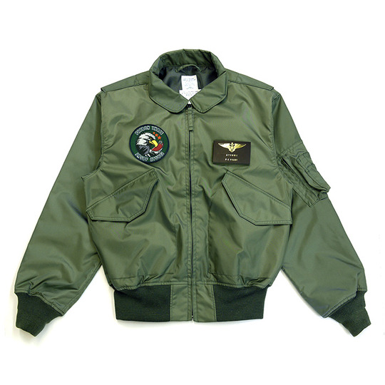 自衛隊グッズ ジャケット HOUSTON ヒューストン CWU-36/P カスタム