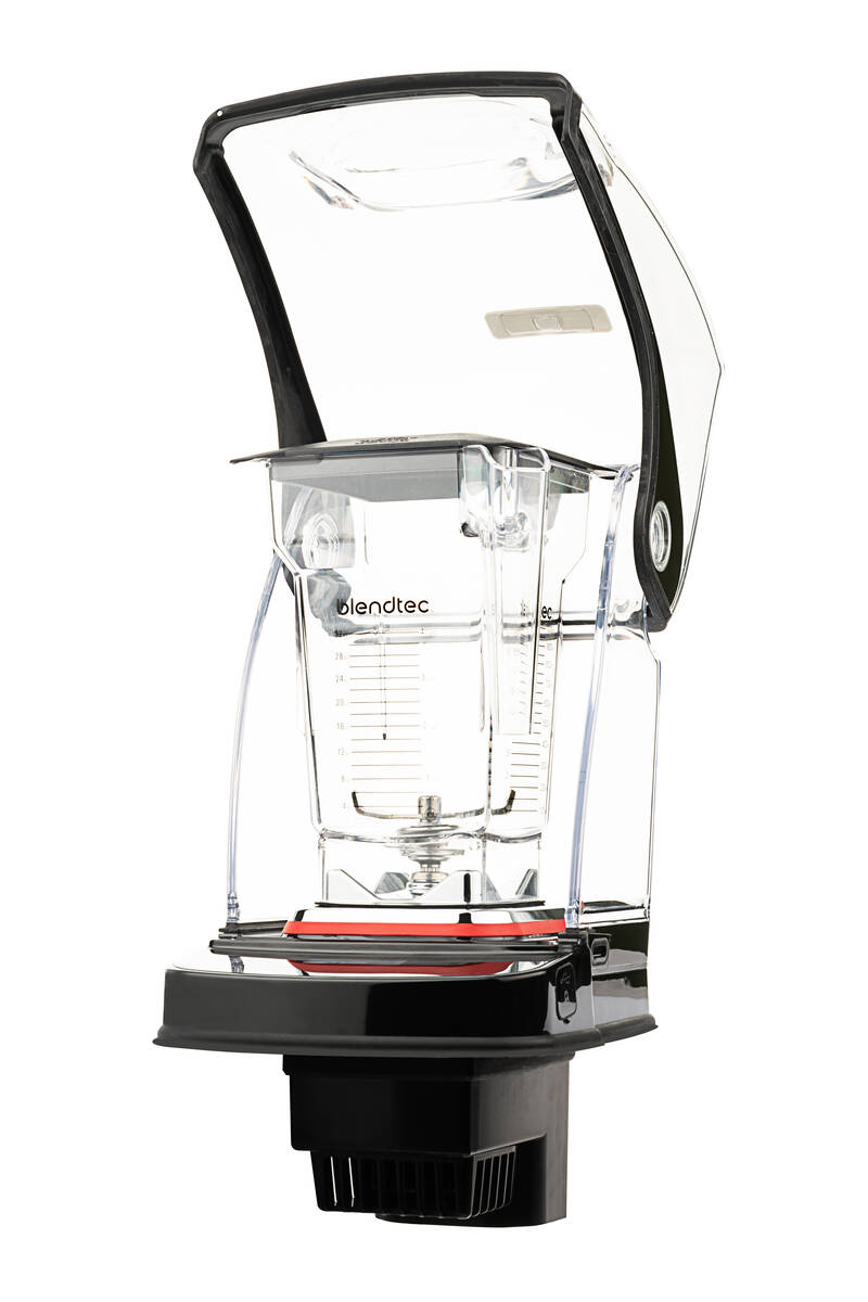 Sana-Store | Commercial Blender BlendTec Stealth 875 under the desk