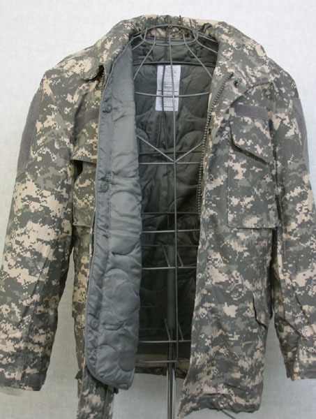 S＆Graf / 【1810】US. Mil-Tec製 ACU迷彩M65ジャケット(ライナー付き)