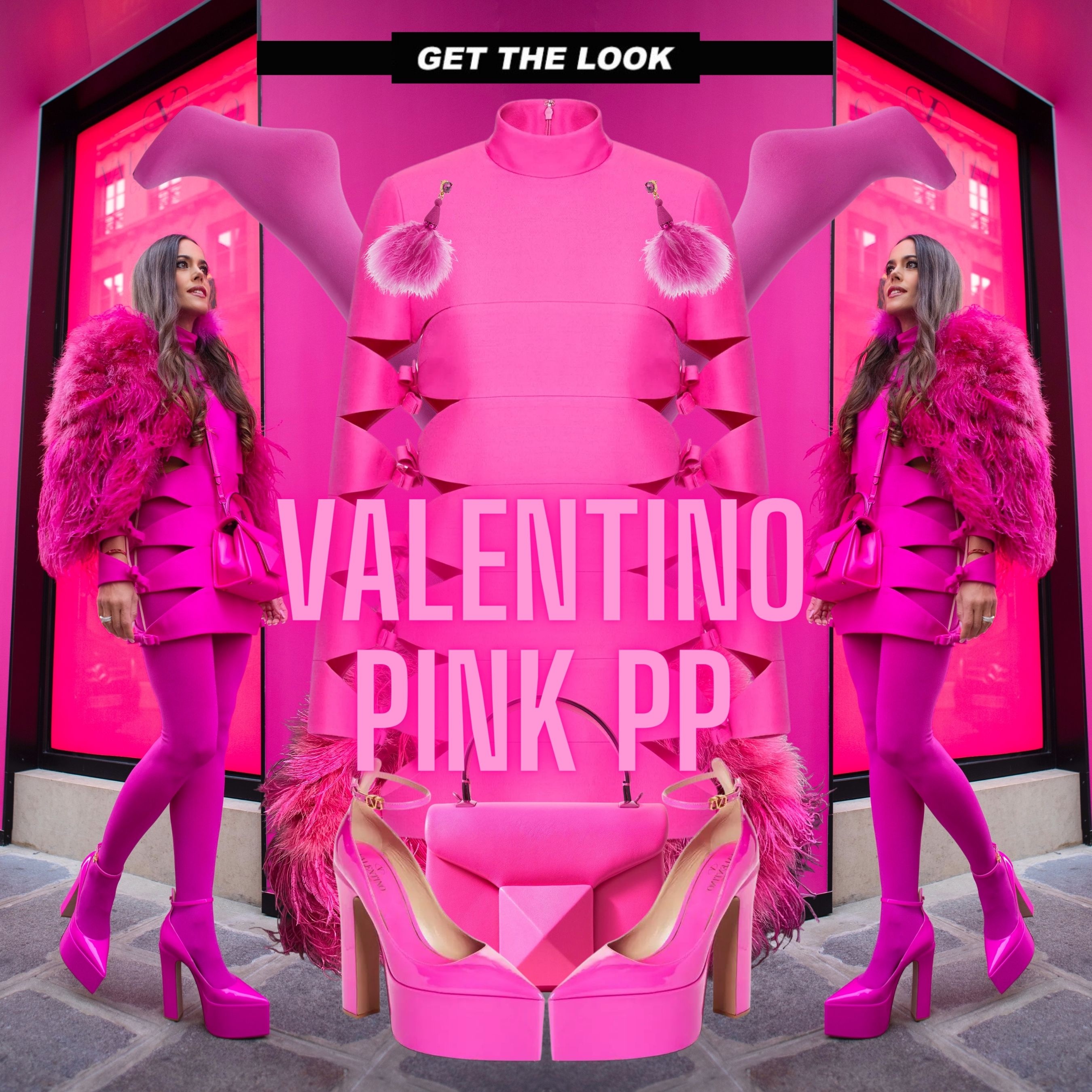 My Look: Valentino Pink PP | Sandra's Closet