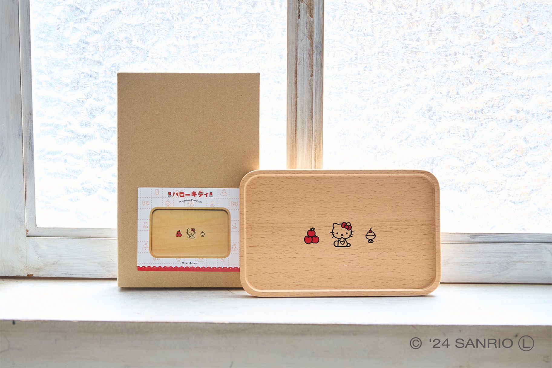 ニチガンの「ハローキティ木製雑貨シリーズ」新アイテムが登場！｜サンリオ