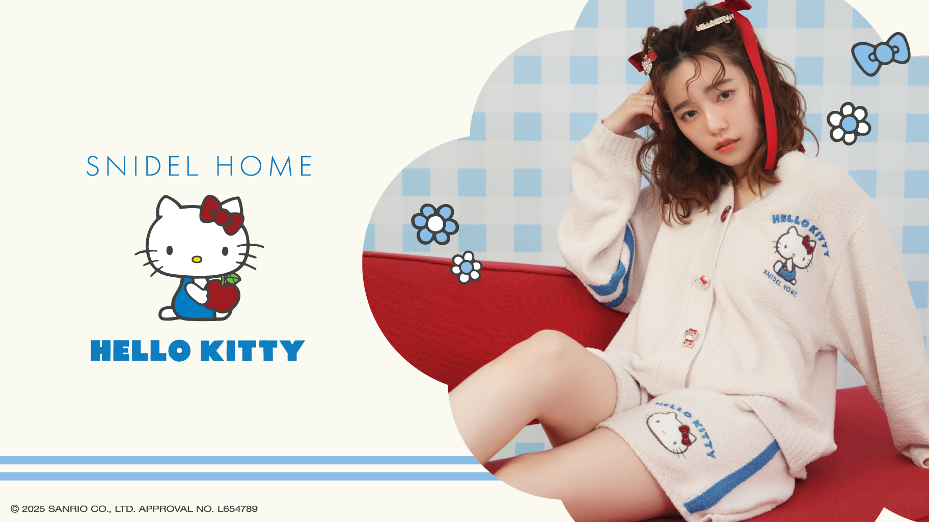 SNIDEL HOMEとハローキティが初のコラボレーション♡｜サンリオ