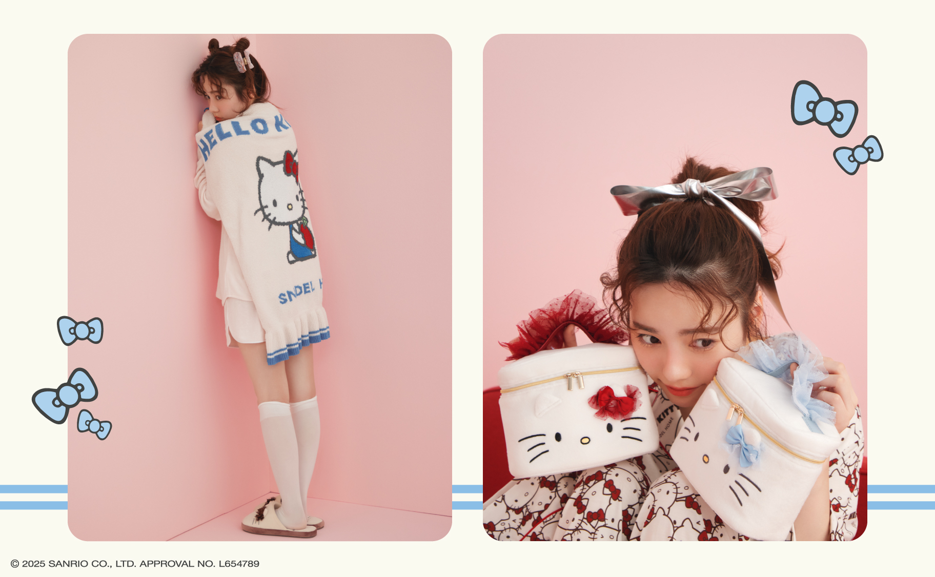 SNIDEL HOMEとハローキティが初のコラボレーション♡｜サンリオ