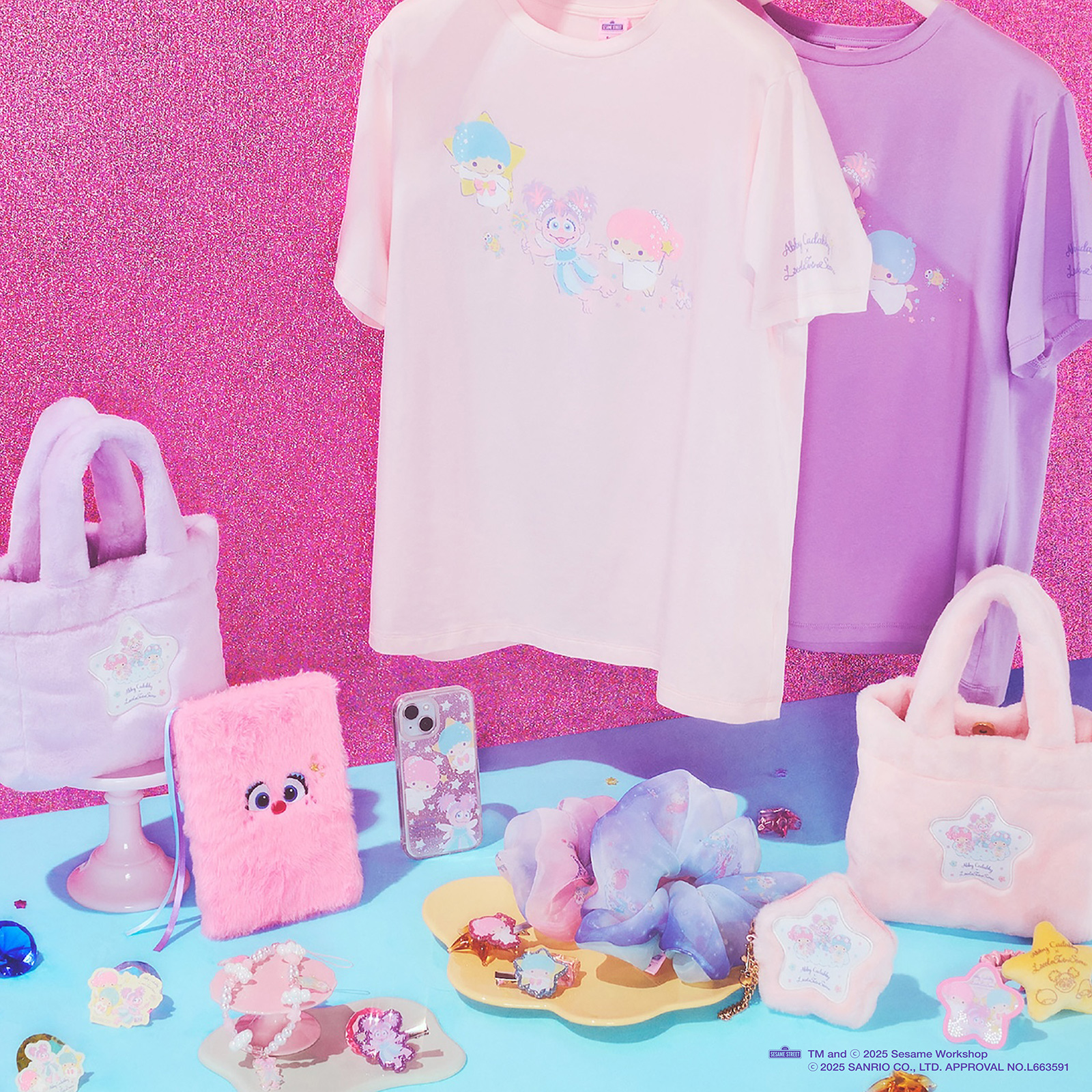 セサミストリートの「アビー」とリトルツインスターズが初コラボ