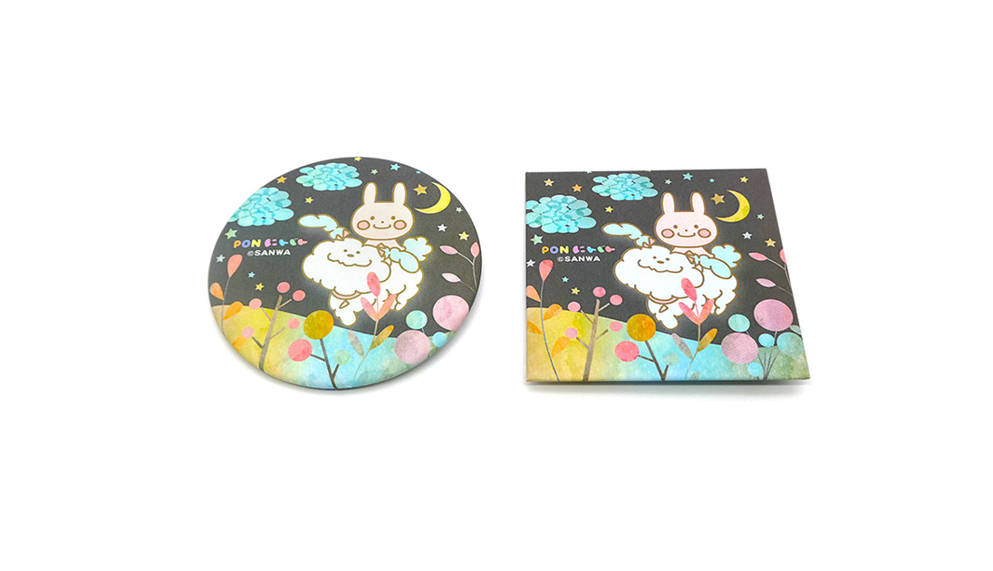 缶バッジ | 感動を創造する総合グッズ製作会社 | 株式会社サンワ