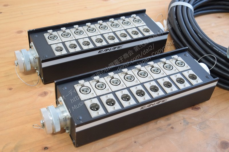 CANARE カナレ 8ch/25M マルチボックス/ケーブルセット M202-8AT