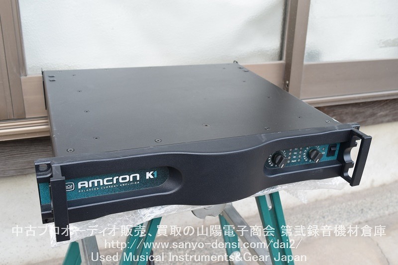 中古音響機材】 AMCRON K1 550W PA パワーアンプ 通信販売