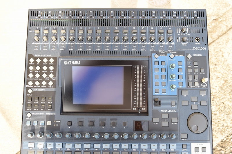YAMAHA DM1000 デジタルミキサー 中古｜山陽電子商会 第弐録音機材倉庫