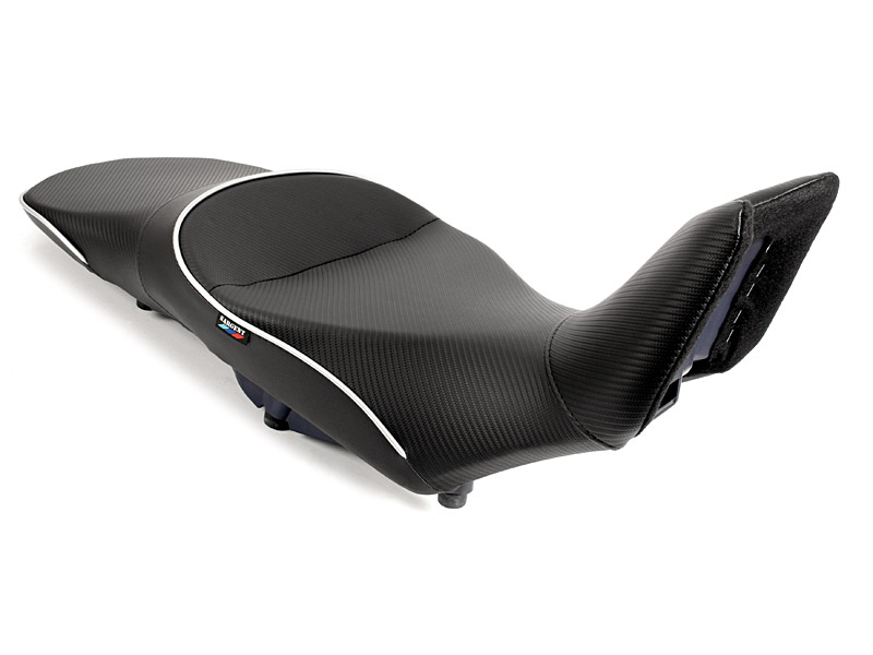 Sargent Seat - BMW F 650 / 800 GS No Heat, Silver Welt