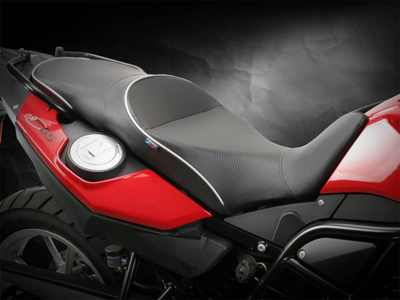 Sargent Seat - BMW F 650 / 800 GS No Heat, Black Welt