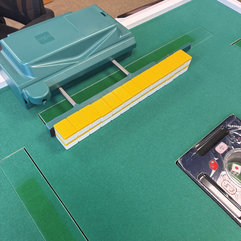 アモス ゴットハンド ３人麻雀用山牌押出機 麻雀用牌山押出機『ゴッドハンド3』 麻雀用具・マージャン用小物［新