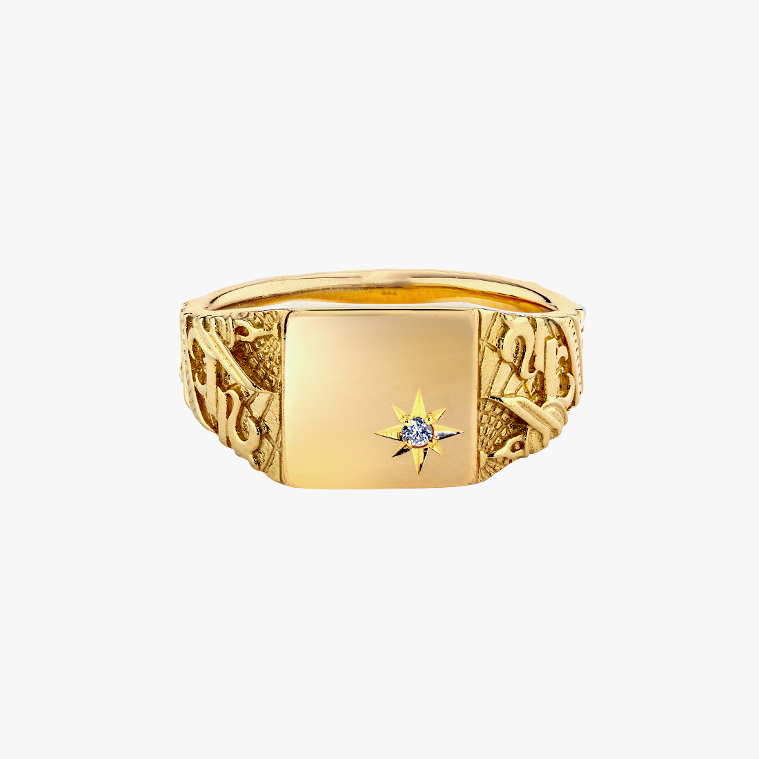 DIAMOND SIGNET RING(5ZR0120)｜SJX公式ONLINE STORE