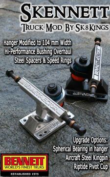www.sk8kings.com: BENNETT - Vector Truck - 4.3, 5.0 or 6.0 Size