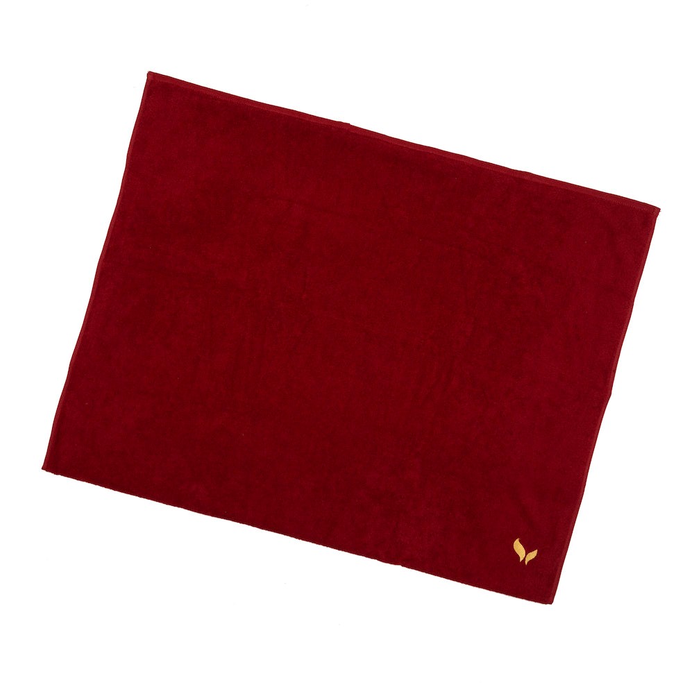 Aufguss Roots マジックタオルVer.2ワインレッド・ミニ - サウナグッズ