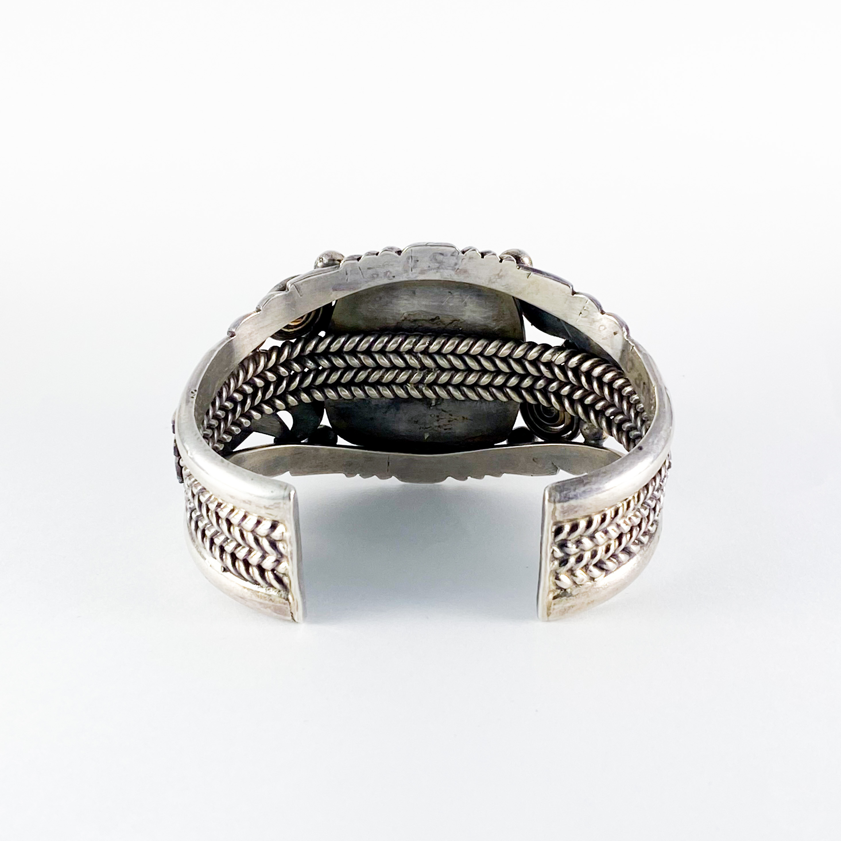 Bisbee Native Vintage Bangle 399 | ターコイズ・メンズシルバー