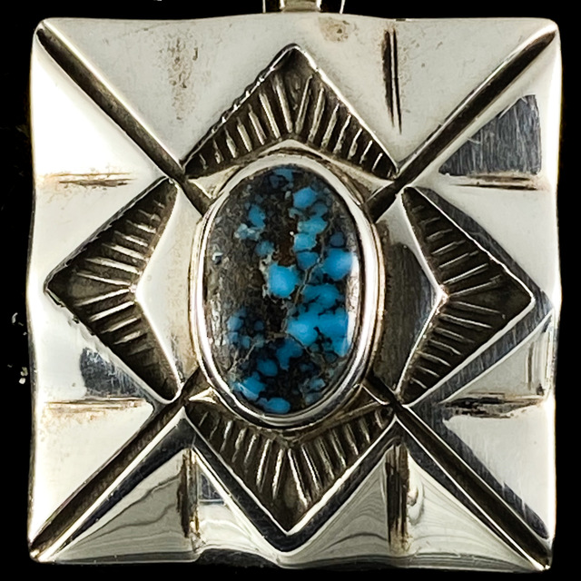 インディアンジュエリー ペンダント トップ 44 | ターコイズ・メンズ