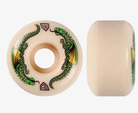 POWELL-PERALTA DRAGONS V4 WIDE WHEELS (OFFWHITE) 54MM 93A 4 PACK